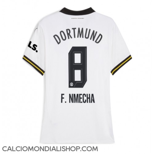 Maglie da calcio Borussia Dortmund Felix Nmecha #8 Terza Maglia Femminile 2024-25 Manica Corta